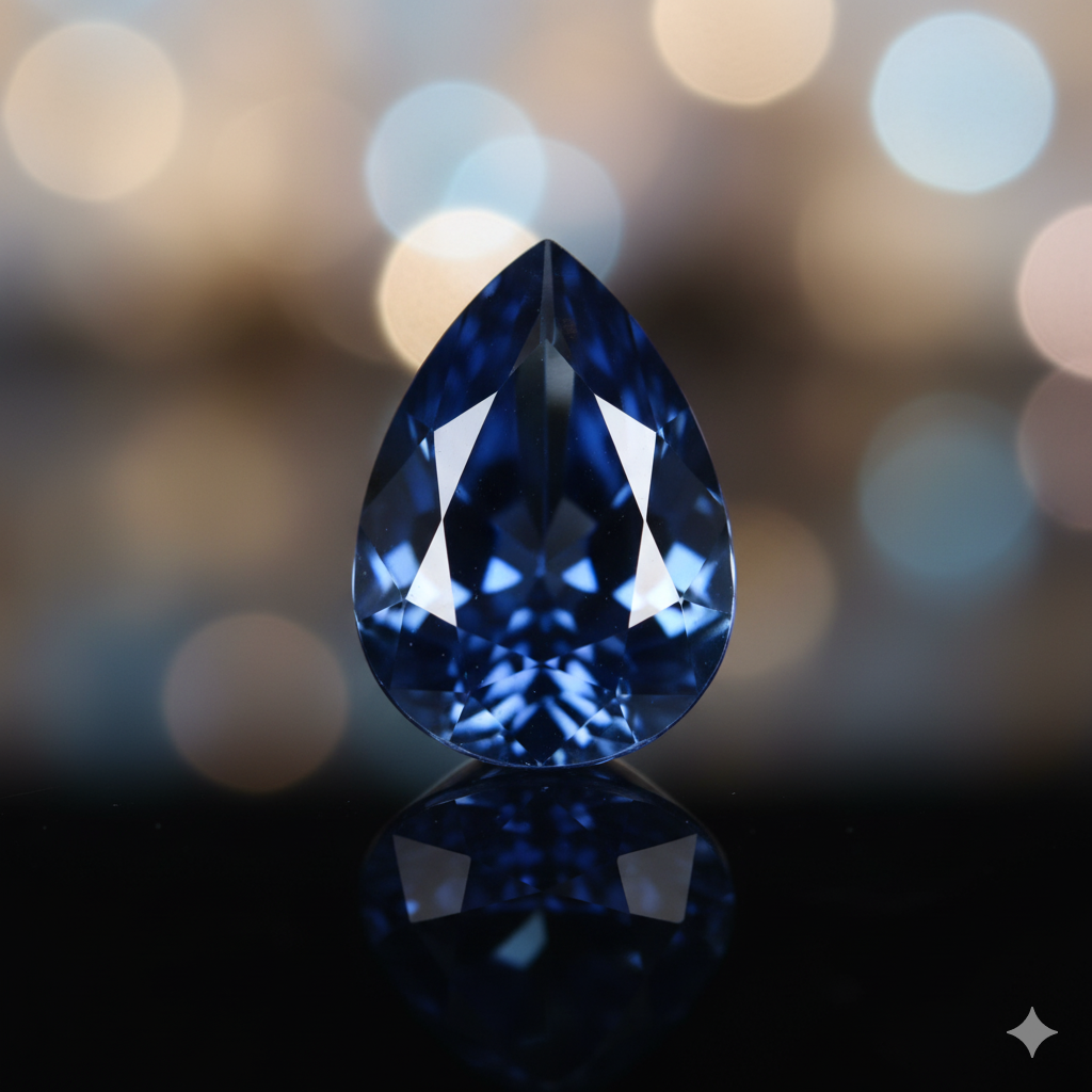 Pear calibrated stones